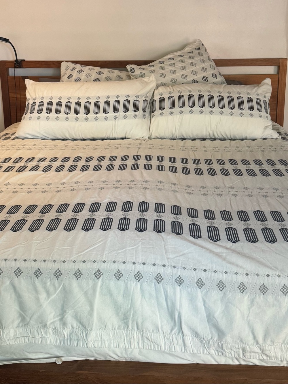 Coyuchi Organic King Duvet, 2 Euro Shams, 2 King Shams